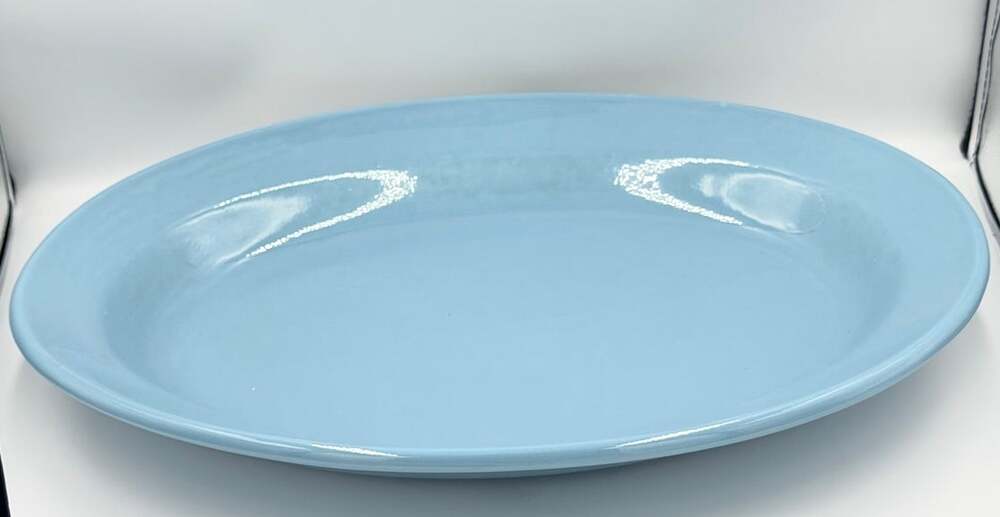 Metlox Poppytrail "Early California" Pottery 200 Series Deep Serving Platter